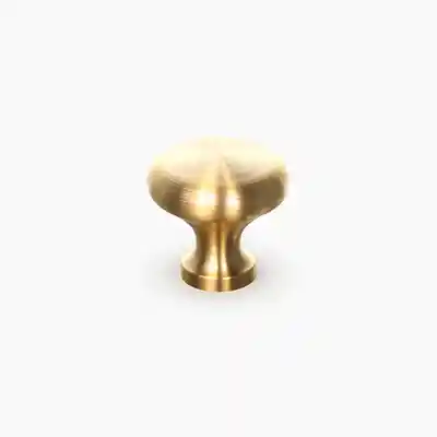 Classic Knob - Brushed Gold